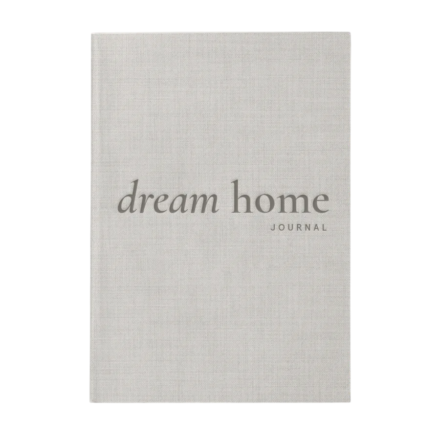 The Dream Home Journal, linen hardcover